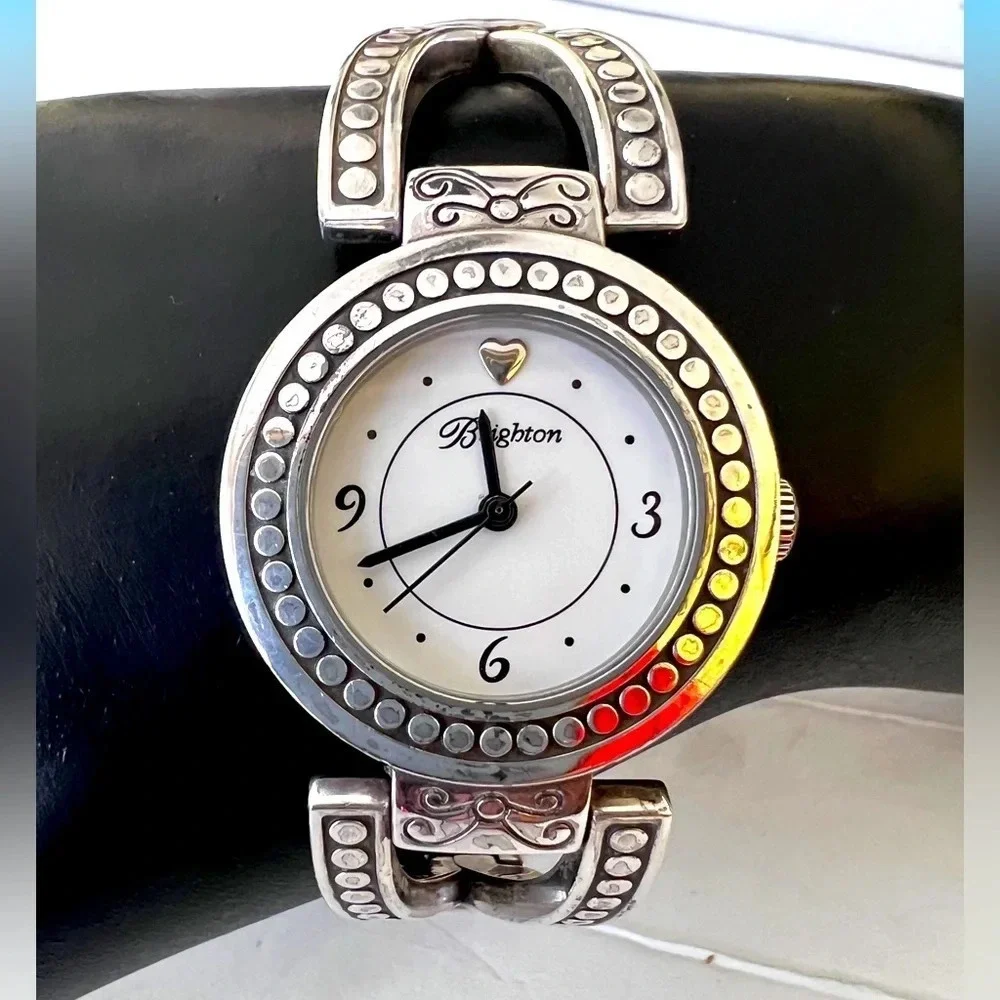 Brighton Temple City Watch. Comes with new battery and checked by a jeweler.